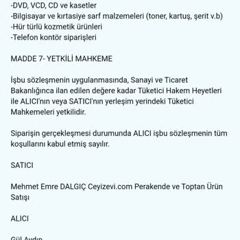 Ceyizevi.com Online Siparişimde Yaşadığım Sorunlar Ve İletişim Problemleri