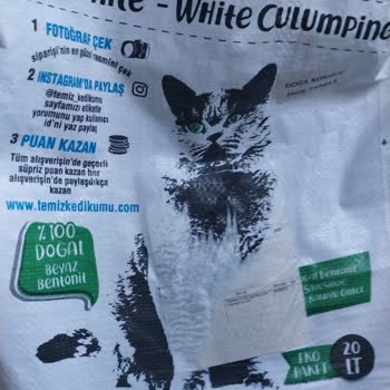 Temizkedikumu.com Magicsand Kedi Kumunun İçerisinde Deterjan Var