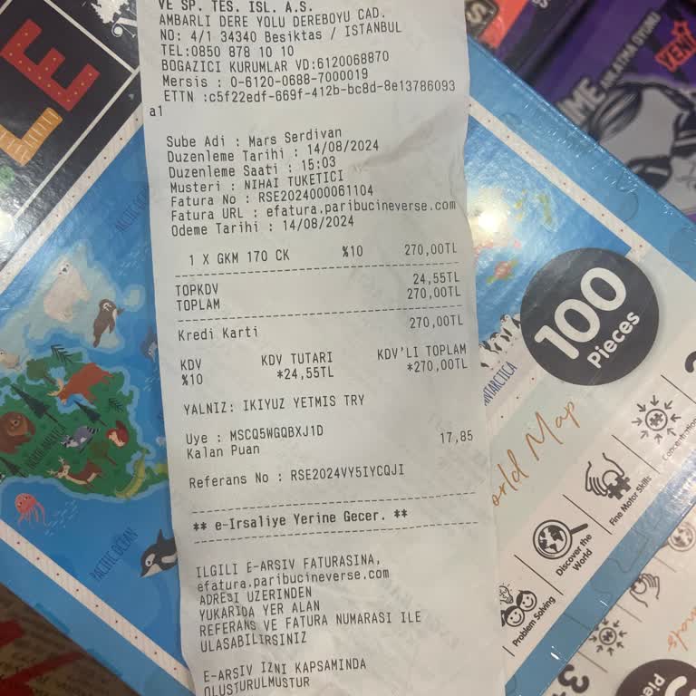 Serdivan AVM Paribu Sinema Ücret Tarifesi