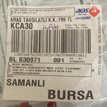 BRC Kargo Dağıtım Yanlış Ürün Teslimatı Ve İade Sorunu