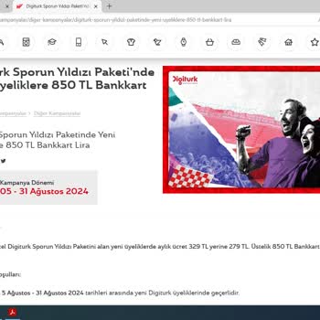 Ziraat Bankası Ziraat Digiturk Ortak Sporun Yıldızı Kampanyası