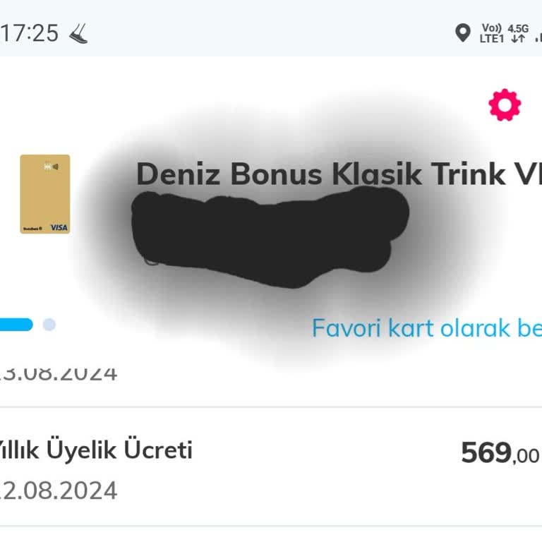 Denizbank Yıllık Kredi Kartı Üyelik Aidatı İadesi