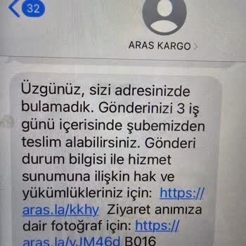 Aras Kargo Kargo Teslimatında Yaşanan Sorunlar Ve Müşteri Hizmetleri Eksikliği