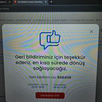 Aras Kargo Kargo Teslimatında Yaşanan Sorunlar Ve Müşteri Hizmetleri Eksikliği