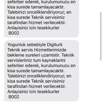 Digiturk Sorunlarımın Giderilmesini İstiyorum