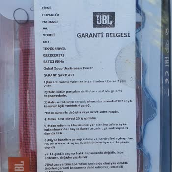 JBL Global Grup Uluslar Arası Ticaret Şikayetim Var