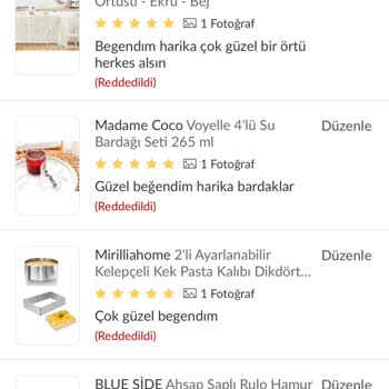 Trendyol Yorum Reddedilmesi Elite Üye Olamama