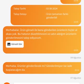 Trendyol'da Satıcıdan Gelen Yanıltıcı Ürün Ve Reddedilen Değişim Talebi