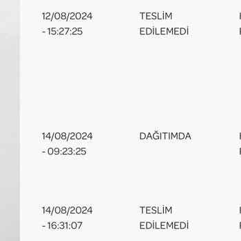 Kurtköy PTT Kargo Kargoyu Teslim Etmiyor