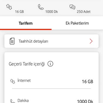 Vodafone'un Adil Olmayan Paket Fiyatlandırması