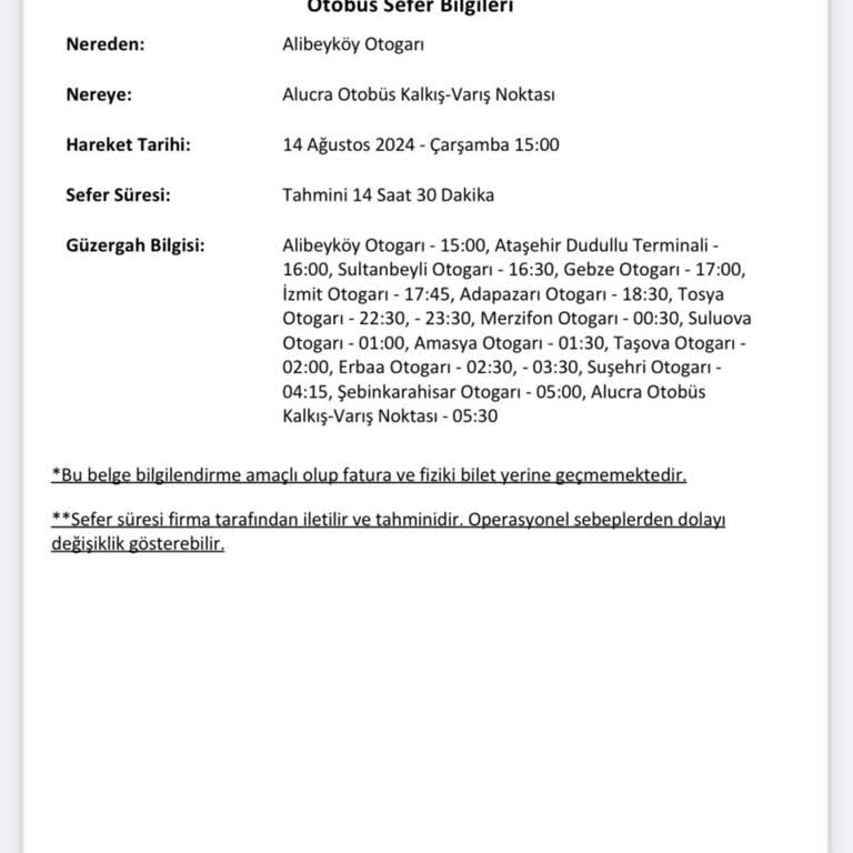 Obilet Rota-İstanbul Seyahat Turizm Aynı Bileti İki Kişiye Satıyor