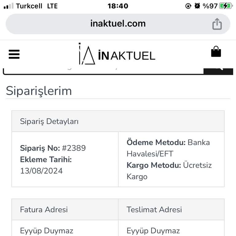 inaktuel.com Muhatap Yok Param Gitti