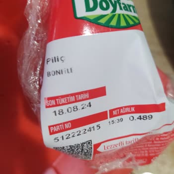 A101 Kapıda Kokmuş Ürünü Getirdi.