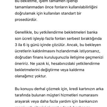 Ziraat Bankası Para İadesi 2