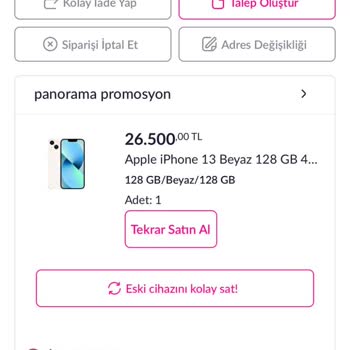 Pazarama İptal Edilen Sipariş Ve Geciken Para İadesi