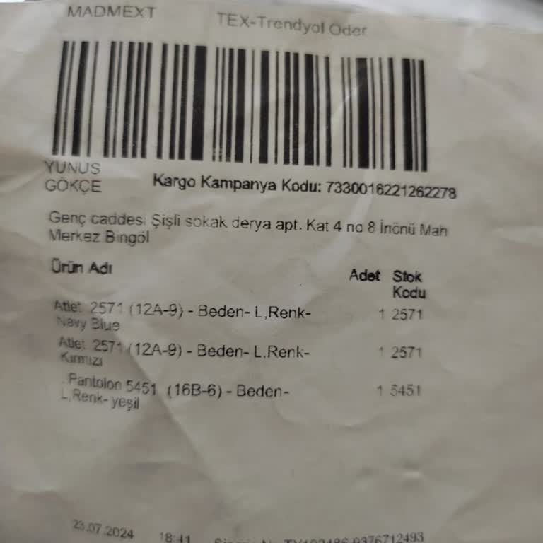 Madmext Geri İade De Yaşadığım Sorun