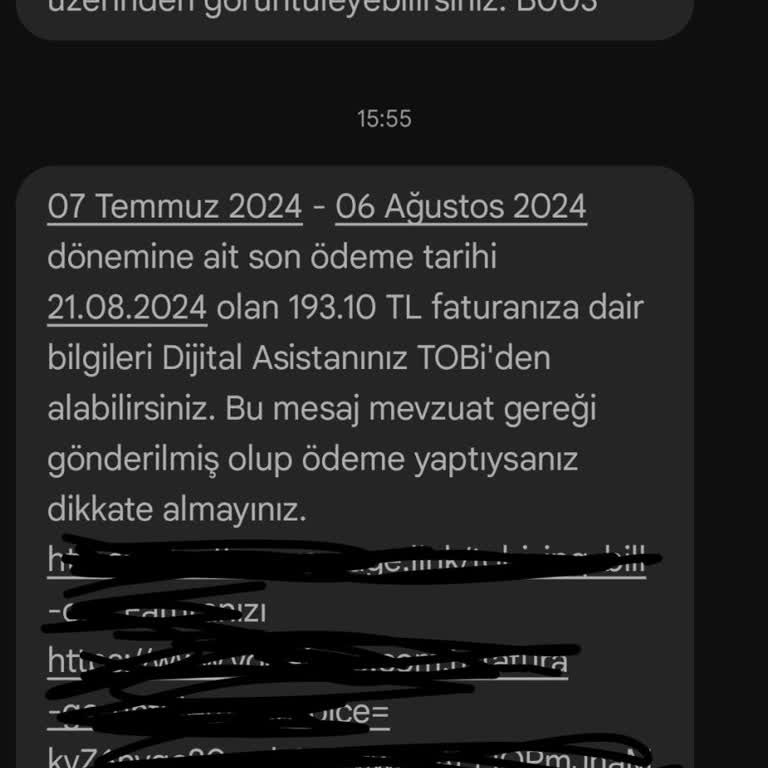 Bilgilendirme Eksikliği ve Yüksek Fatura Şikayeti