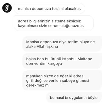 Gardrops Paramı Veya Ürünümü Vermiyor