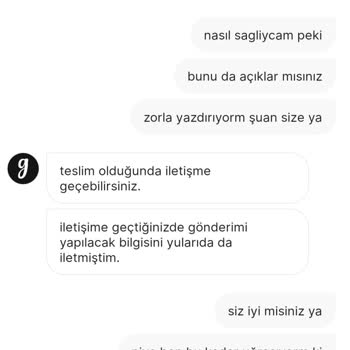 Gardrops Paramı Veya Ürünümü Vermiyor