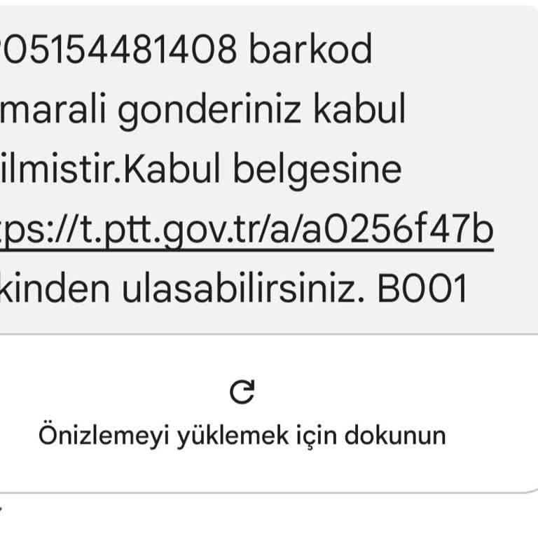 PTT Kargo Kargom Adreste Bulunulmasına Rağmen İadeye Dönüyor