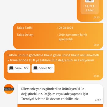 Değişim Trendyol Tuna Parfümeri İş Birliği