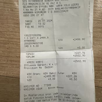 In Street Mağazasından Alınan Nike Marka Ayakkabıların Ses Çıkarması.