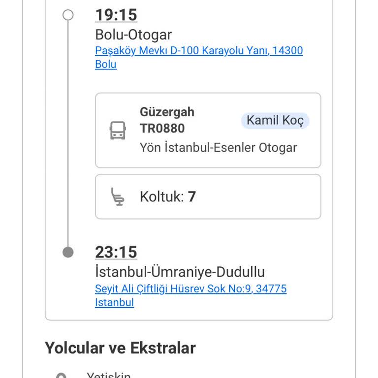 Kamil Koç İle Yaşanan Rötar Sorunu