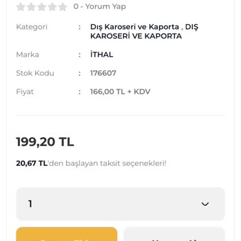 Opel Yedek Parça Online (opelyedekparcaonline.com) Yan Sanayi Ürün Ve İade Sorunu