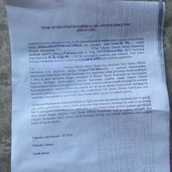 DemirDöküm Klima İade Sürecinde Yaşanan Sorunlar