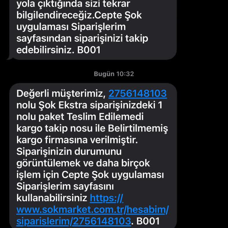 Cepte Şok Uygulaması Kendi Kendine İade Etmesi