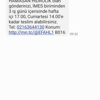 MNG Kargo İade Ürünüm İmhaya Gönderilmiş.