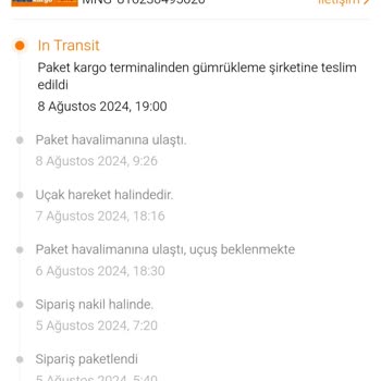 MNG Kargo Temu Kargo MNG Tarafından Yollanmıyor