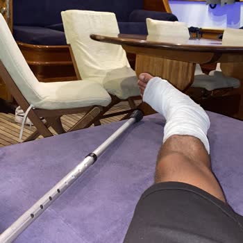 Sahil Güvenlik Komutanlığı Teknede Yaşanan İş Kazası