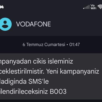 Yanlış Fatura Mesajı ve Geçiş Süreci Sorunu