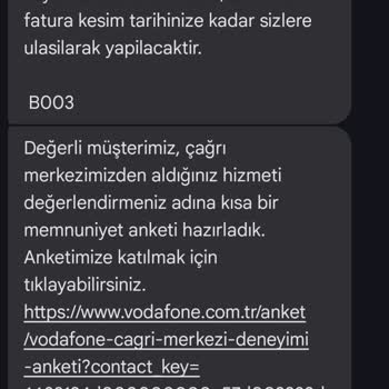 Yanlış Fatura Mesajı ve Geçiş Süreci Sorunu