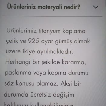 Miamoremi Ürün Değişim Talebi