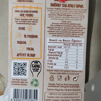 Tat Gıda Bowl Küflenmiş Çıktı!
