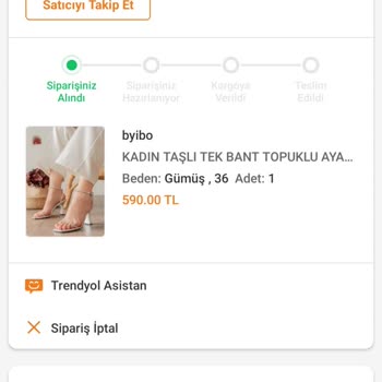 Trendyol Kargom Kargoya Verilmedi