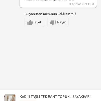 Trendyol Kargom Kargoya Verilmedi