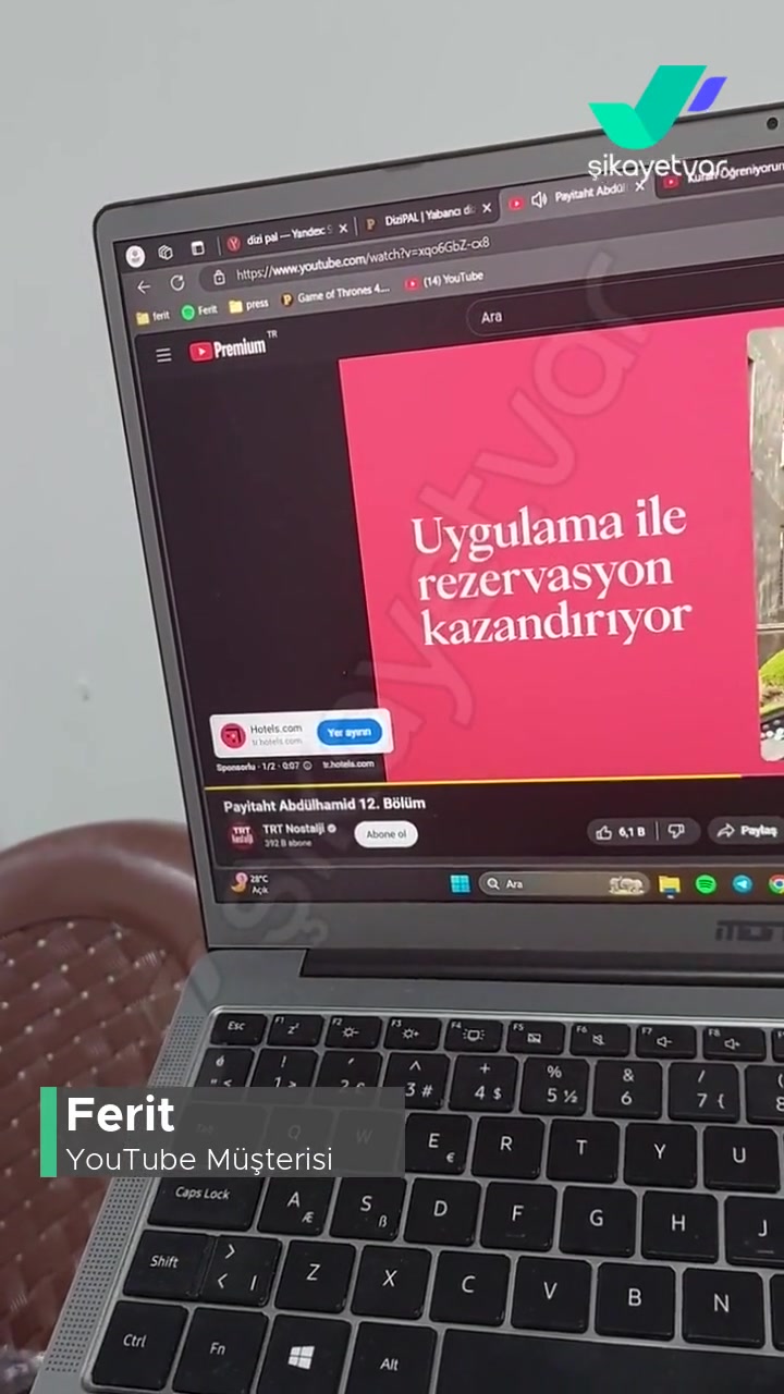 Youtube.com Premium Reklam İzletiyor! videonun kapak resmi