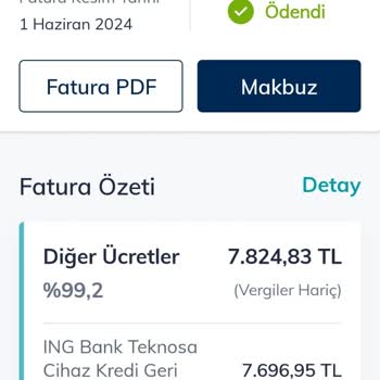 TeknosaCell'den ING Kredisi İle Aldığım Telefon İçin Borç Çıkarılıyor