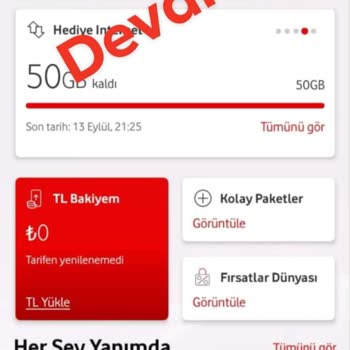 Vodafone Kampanyasında Sistem Açığı Ve Haksız Yararlanma