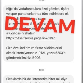 Vodafone Kampanyasında Sistem Açığı Ve Haksız Yararlanma