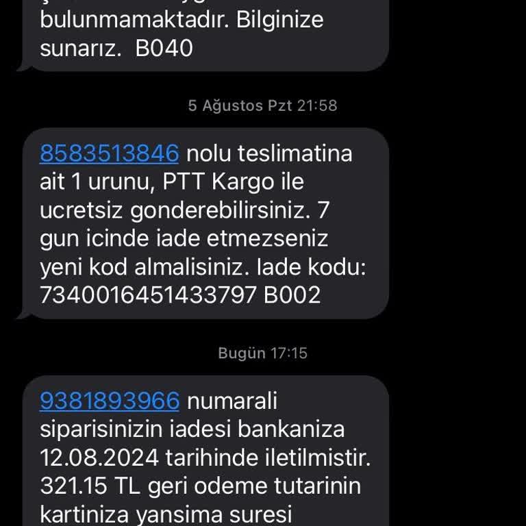 Hadi - Tombank Ücret İade Talebi