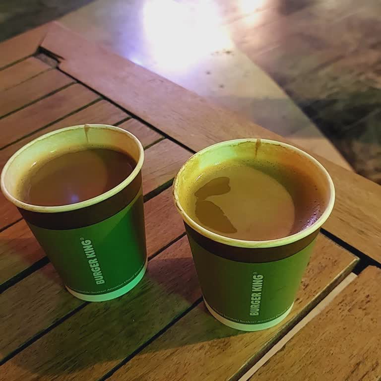 Burger King'de Kahve Fiyatlandırma Sorunu