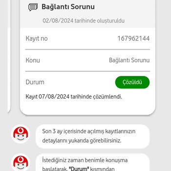 Vodafone Net Çözüm Bulunmayan İnternet Sorunu