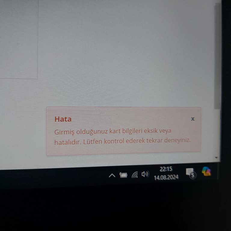Passolig Kart Başvurusu Ödeme Sorunu