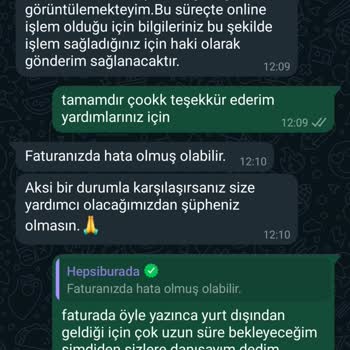 Hepsiburada Yanlış Renk Ve Kırık Ürün Sorunu