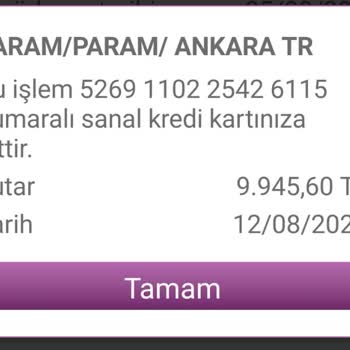 Param Firması Hakkında Suç Duyurum