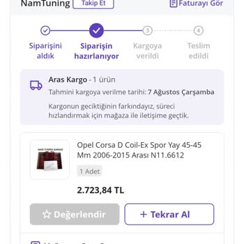 N11 Üzerinden Verilen Siparişin Gecikmesi Ve Stok Sorunu